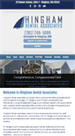 Mobile Screenshot of familydentisthingham.com
